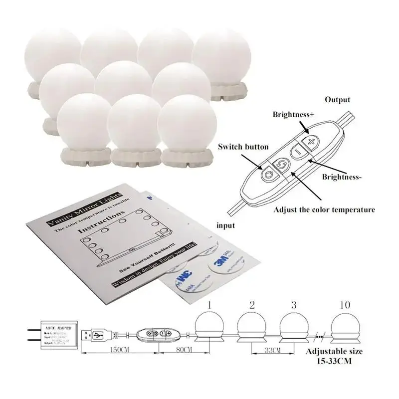 Vanity Mirror LED Lights