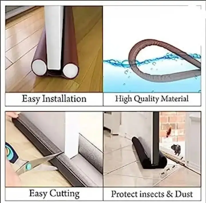 Door Dust Double Draft Guard