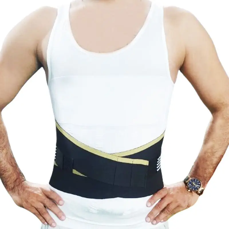 Adjustable Lower Back Support Belt with Steel Plate