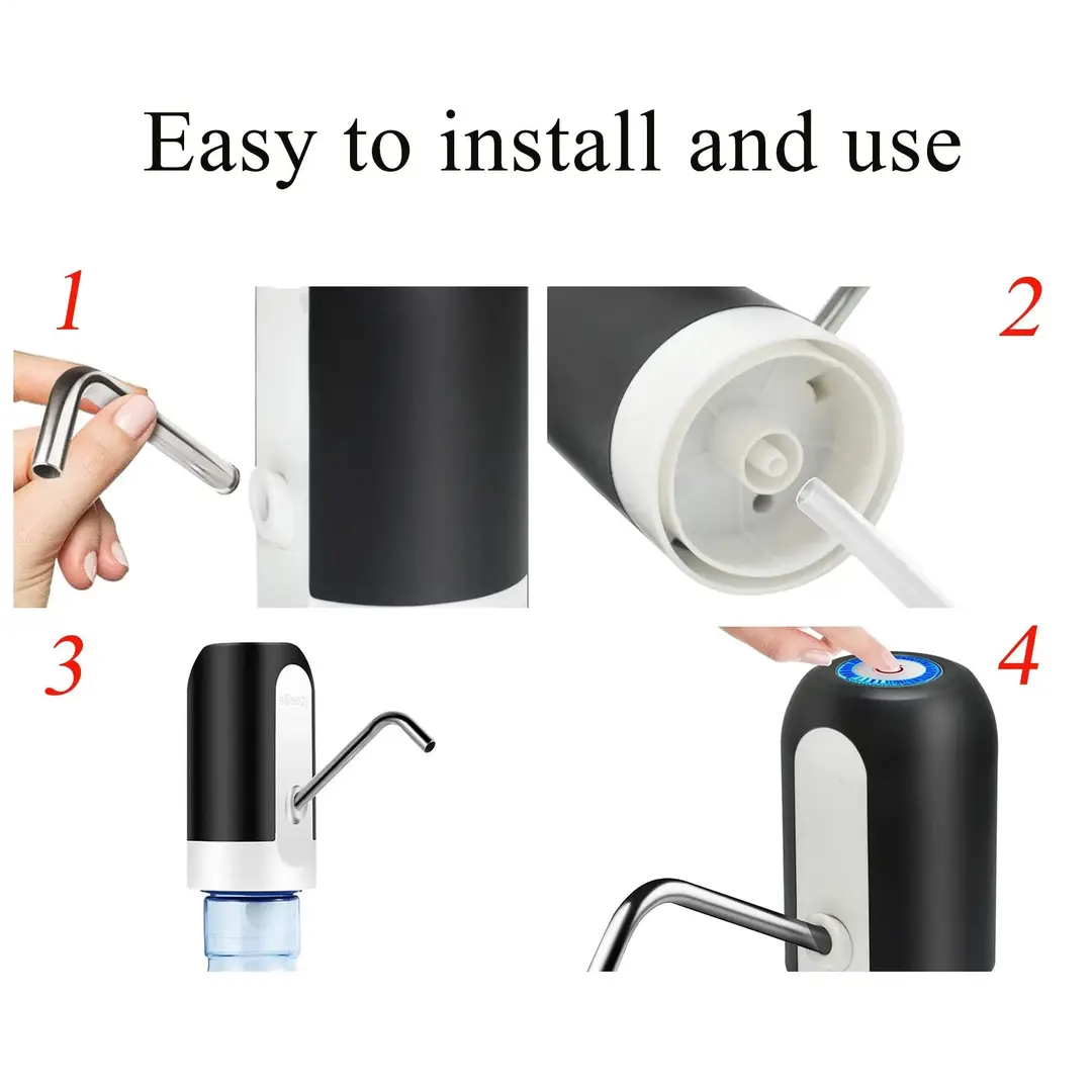 Electric Water Dispenser Pump USB Rechargeable Automatic