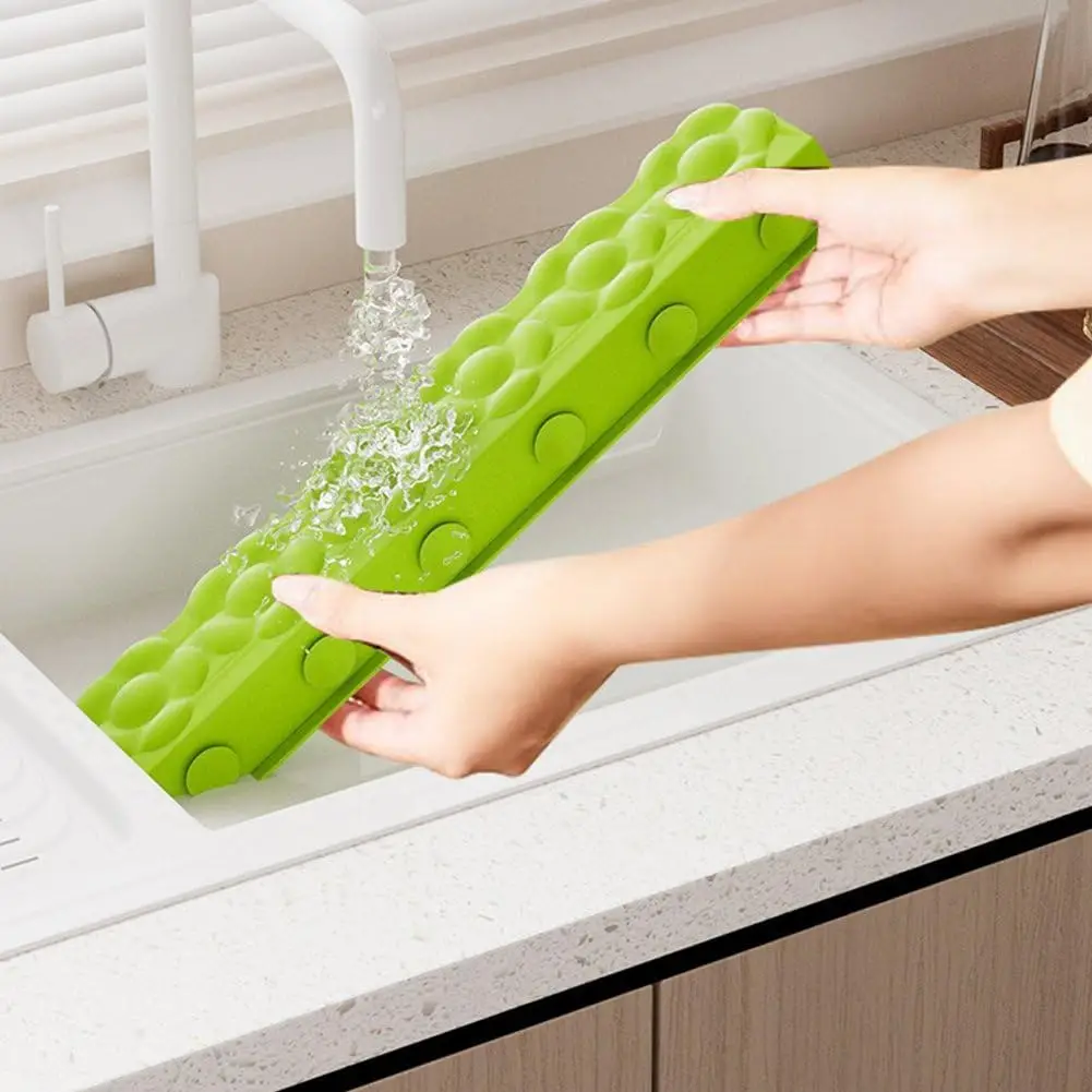 Flower Shape Silicone Sink Baffle Guard Anti