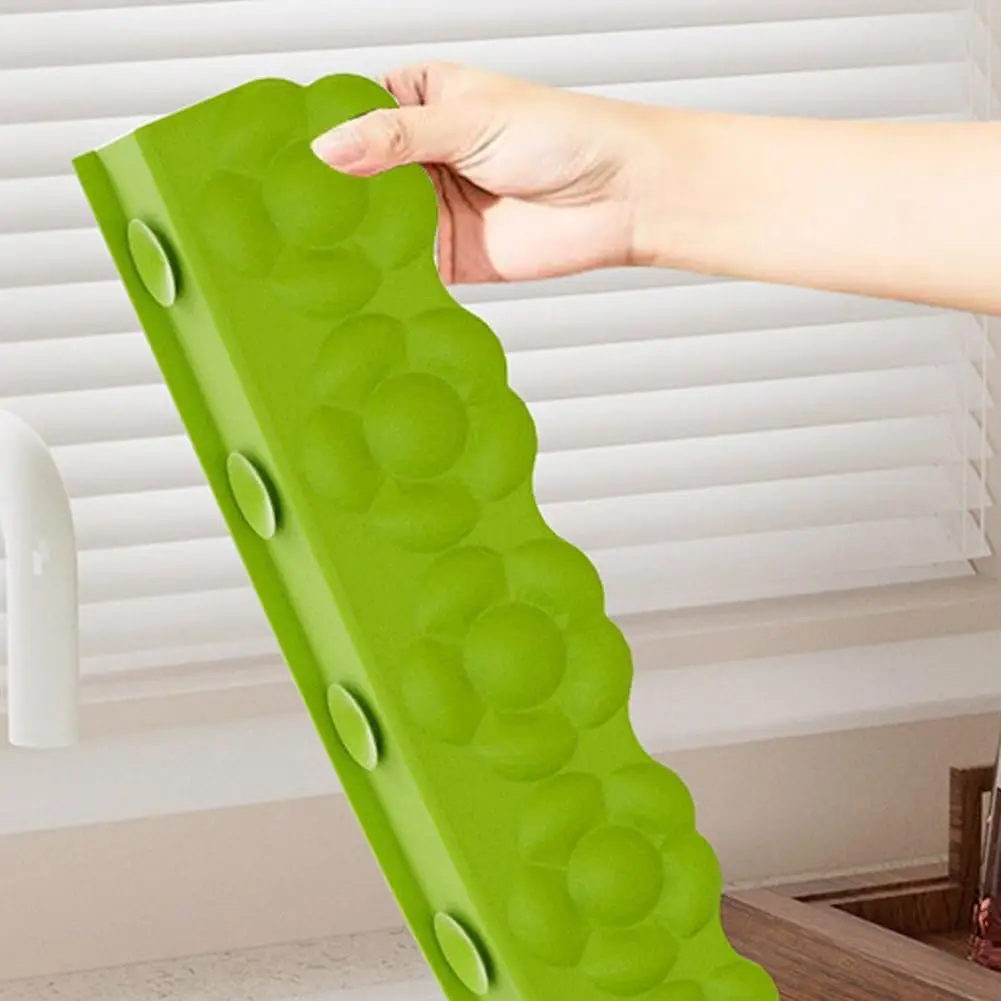 Flower Shape Silicone Sink Baffle Guard Anti