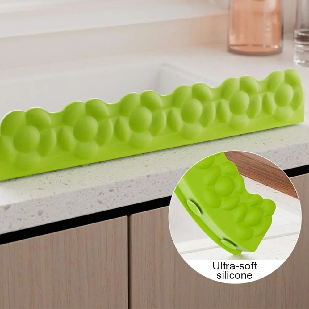Flower Shape Silicone Sink Baffle Guard Anti