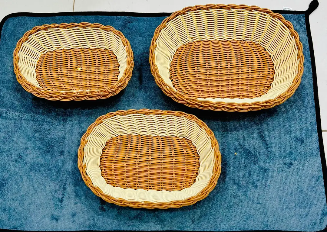 Medium Nylon Cane Bread Serving Basket