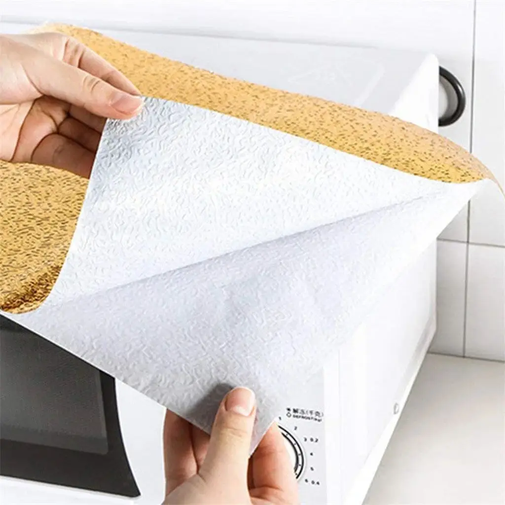 60x200cm Golden Self-Adhesive Aluminium Foil Sheet