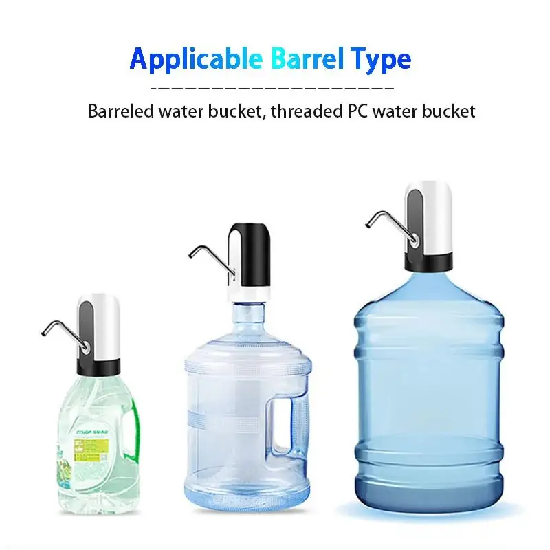 USB Rechargeable Automatic Water Dispenser Pump for Bottles