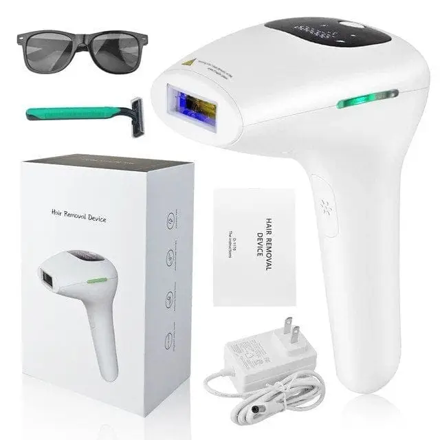 IPL Laser Hair Removal Device with Accessories