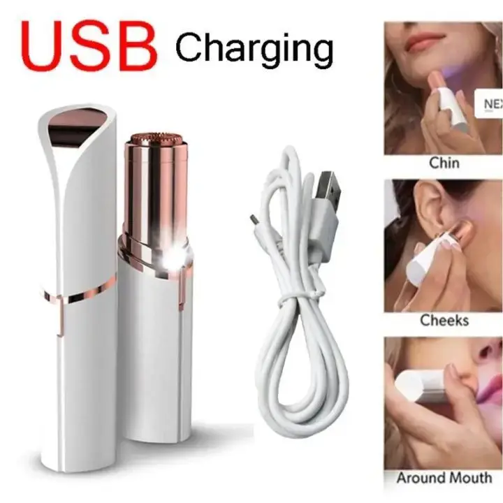 Rechargeable Painless Facial Hair Remover & Women's Shaver