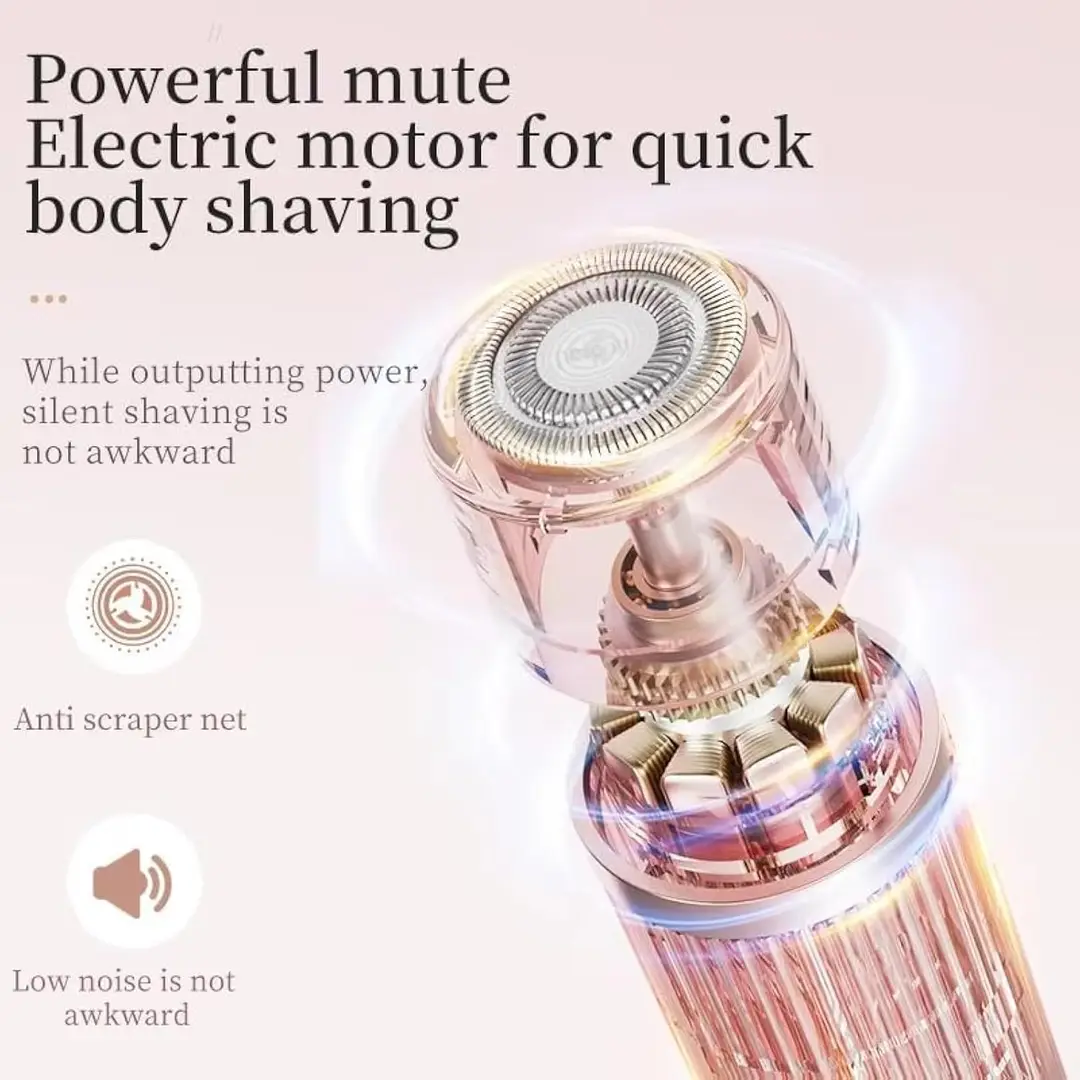 2-in-1 Dual Head Electric Bikini Trimmer for Women