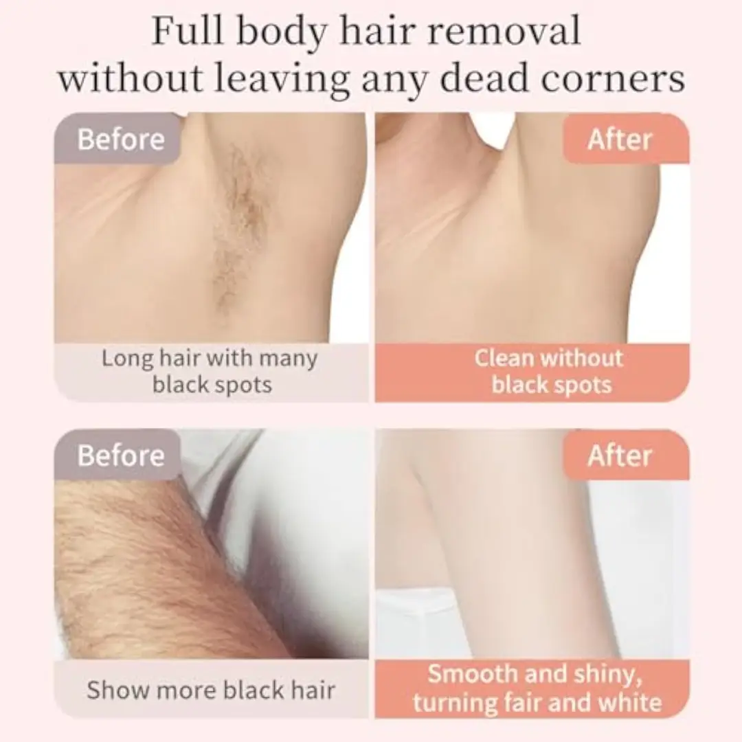 2-in-1 Dual Head Electric Bikini Trimmer for Women
