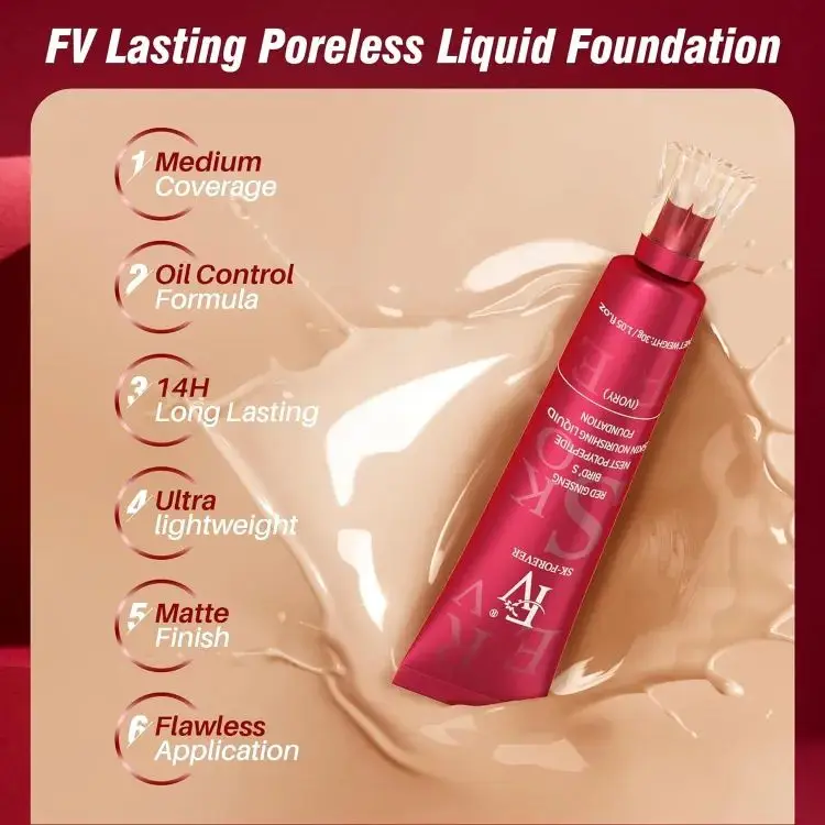 FV Waterproof Oil-Control Liquid Foundation