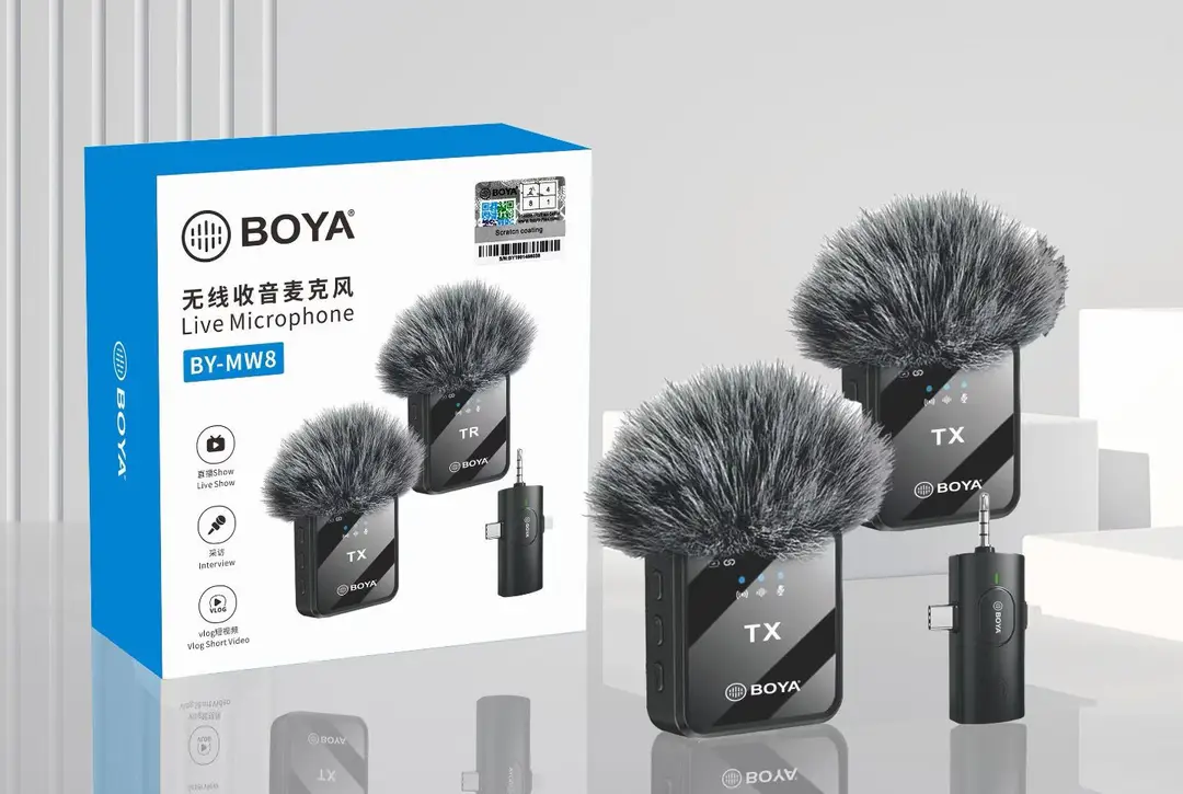 Boya Dual Mic ANC & Echo, Type-C, iPhone & Android