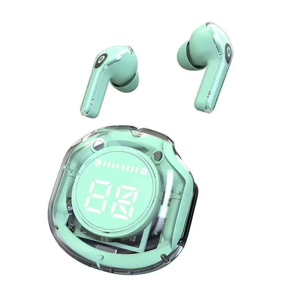 Air39 Transparent Wireless Bluetooth Earbuds LED Display