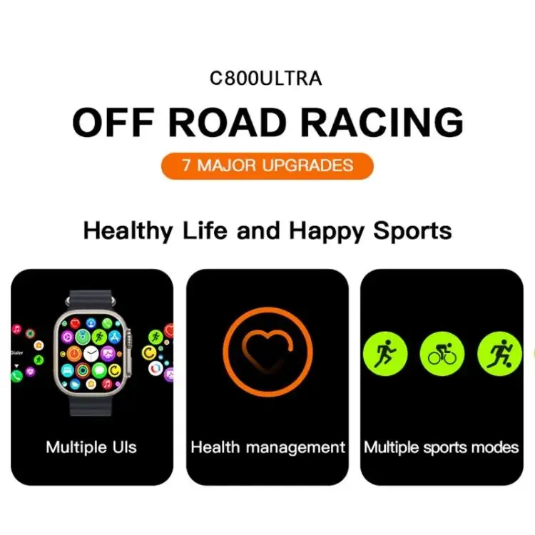 C800 Ultra Smart Watch For Men Women Series