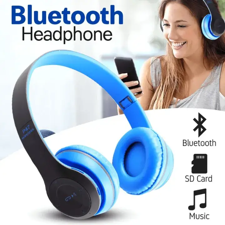 P47 Wireless Headphones Bluetooth Stereo Sound Earphone