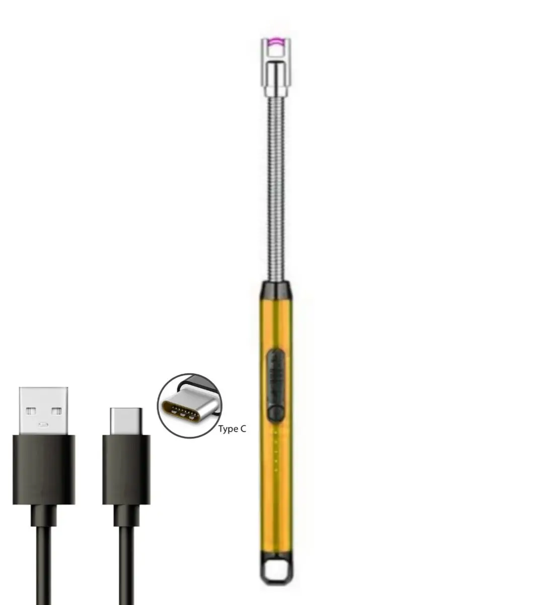 Electric Arc USB Rechargeable Flameless Arc Lighter
