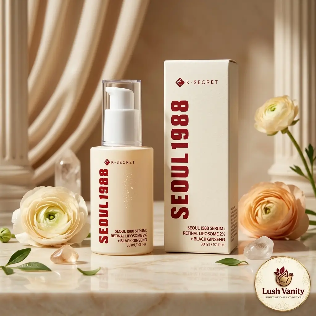 K-Secret Seoul 1988 Retinol & Black Ginseng Serum - 30ml