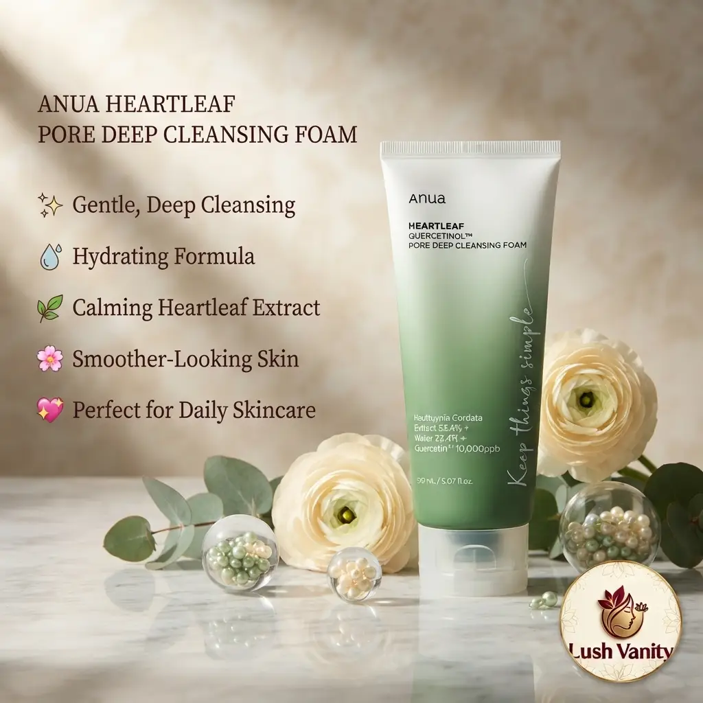 ANUA Heartleaf Quercetinol Pore Deep Cleansing Foam 150ml