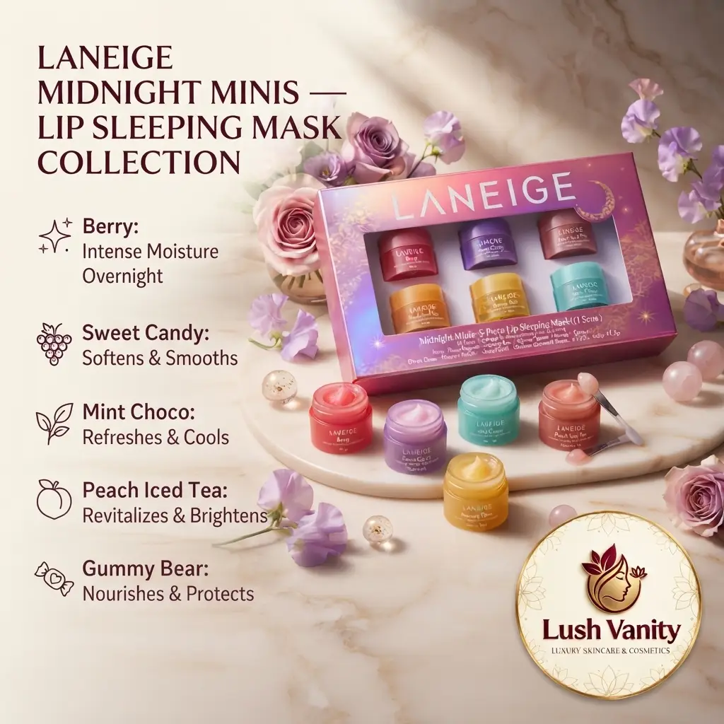 laneige midnight minis set 5 pcs