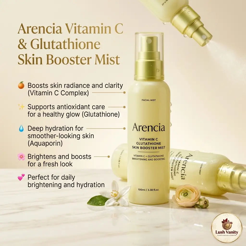 Arencia Vitamin C Glutathione Skin Booster Mist 100ml
