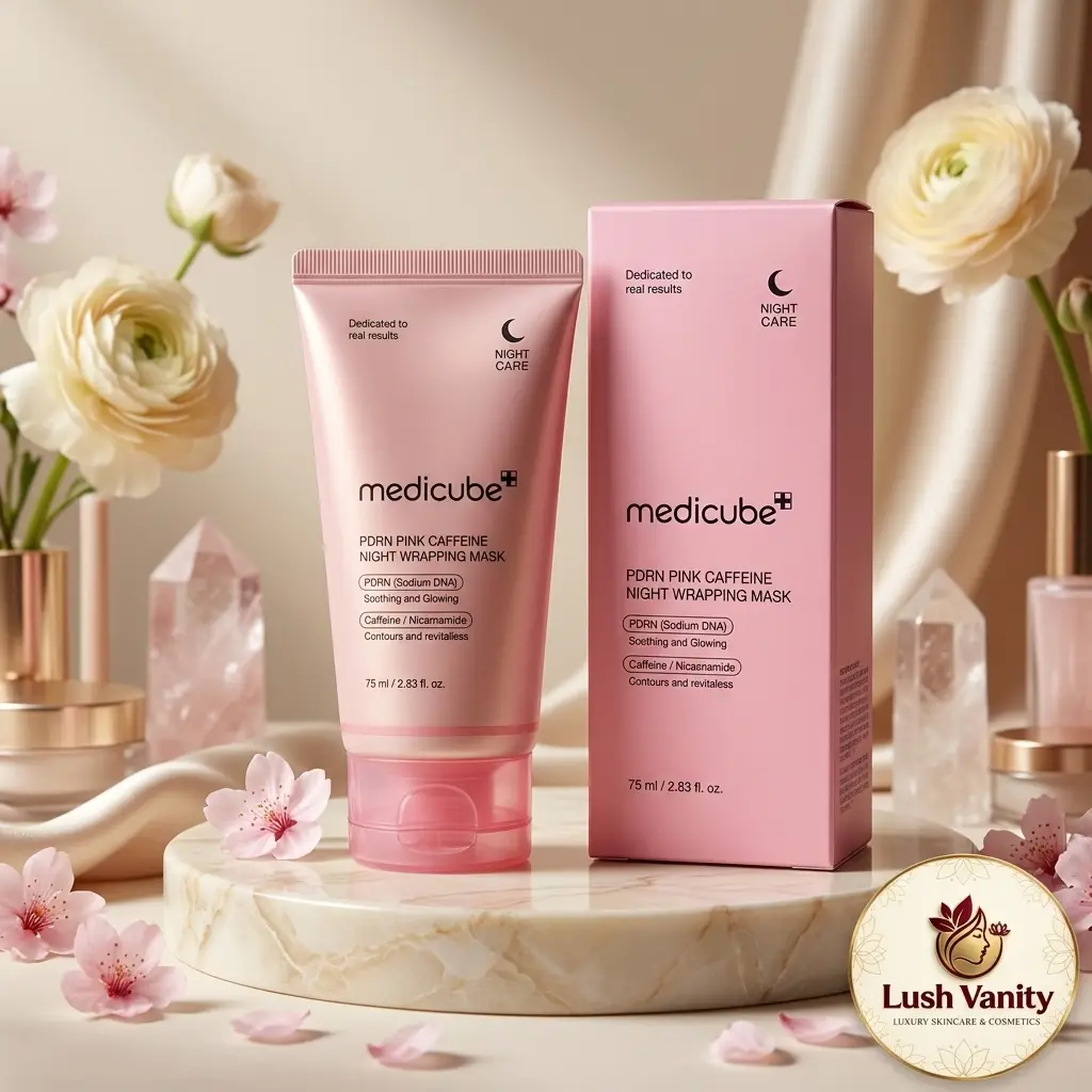 Medicube - PDRN Pink Caffeine Night Wrapping Mask - 75ml