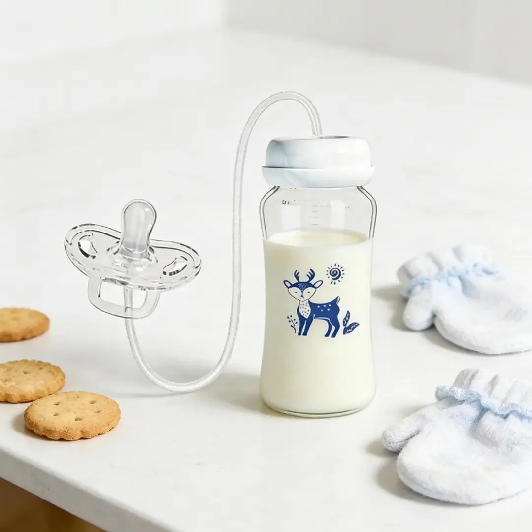 Hands Free Feeding bottle For Baby Standard PP Bottle 240 ml