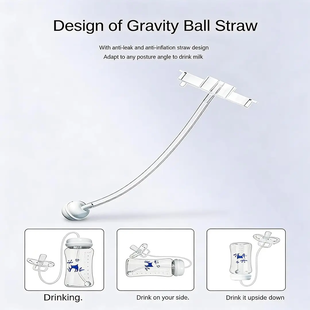 Hands Free Feeding bottle For Baby Standard PP Bottle 240 ml