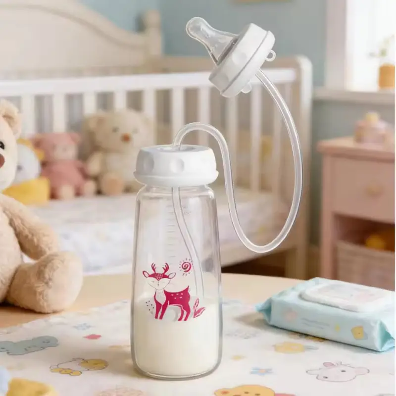 Hands Free Feeding bottle For Baby Standard PP Bottle 240 ml