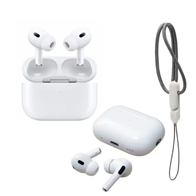 White Long-Lasting Battery With Fast Charge Earbuds
