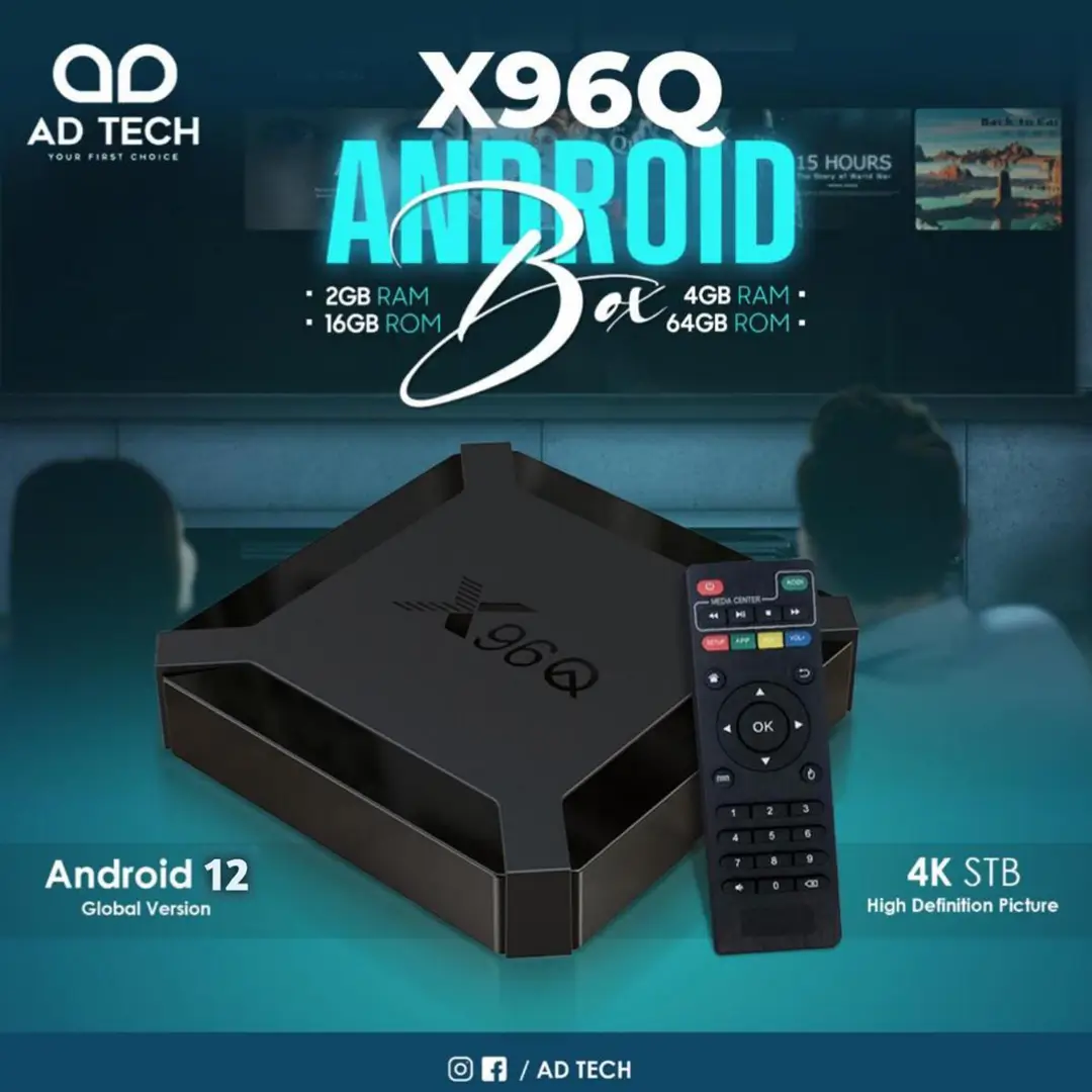 X96Q Android Smart TV Box 4K Streamer Allwinner H313