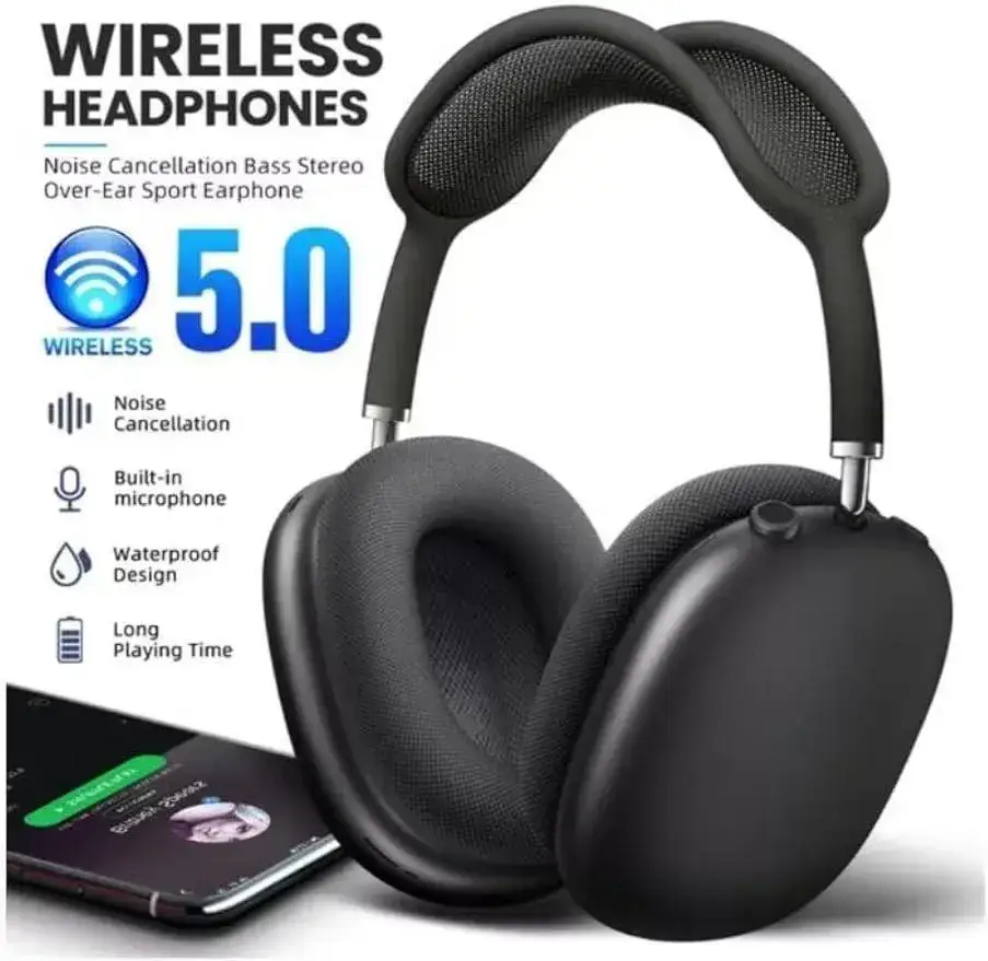 P9 Wireless Headphone Bluetooth Active Noise Cancellation