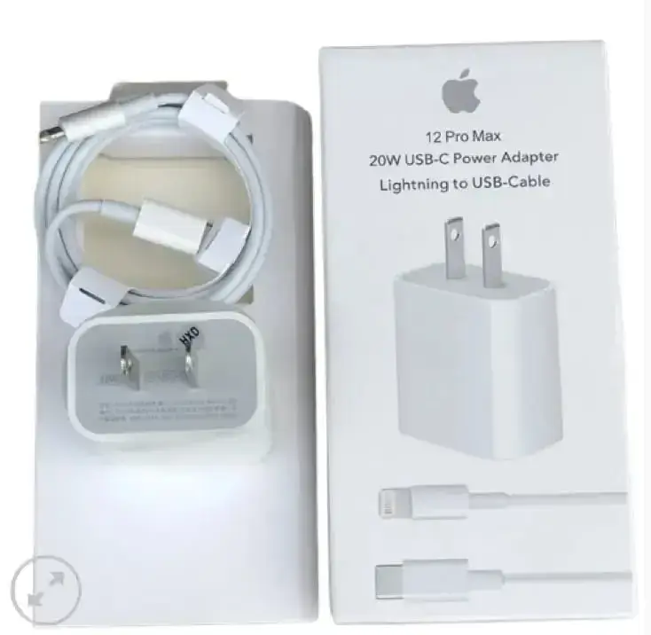 Fast Charger For iPhone 20W Wall Adapter & Data Cable
