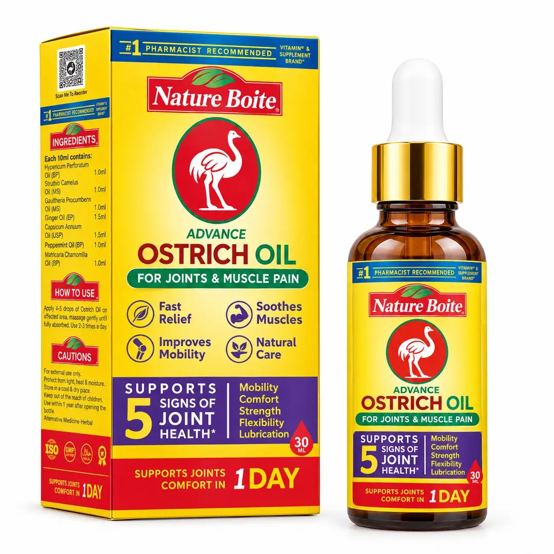 Nature Boite Advance Ostrich Herb Massage Oil For Joint 30ml