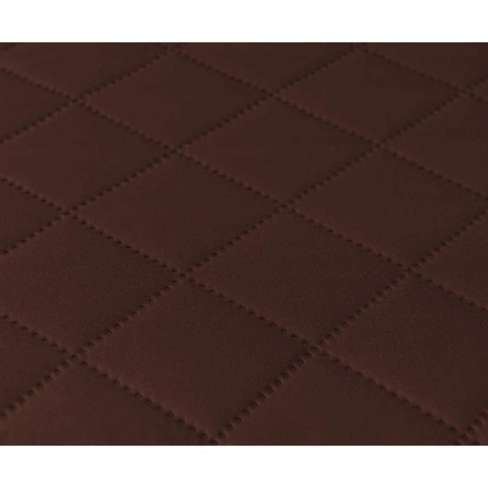 Brown Quilted 6 Seater Sofa Cover Cotton Pakistan