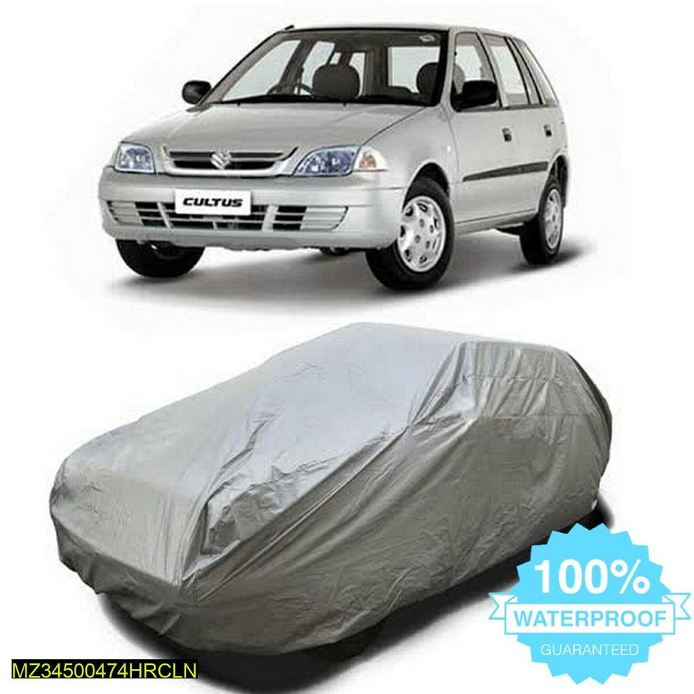 Suzuki Cultus Parachute Car Cover Silver Waterproof