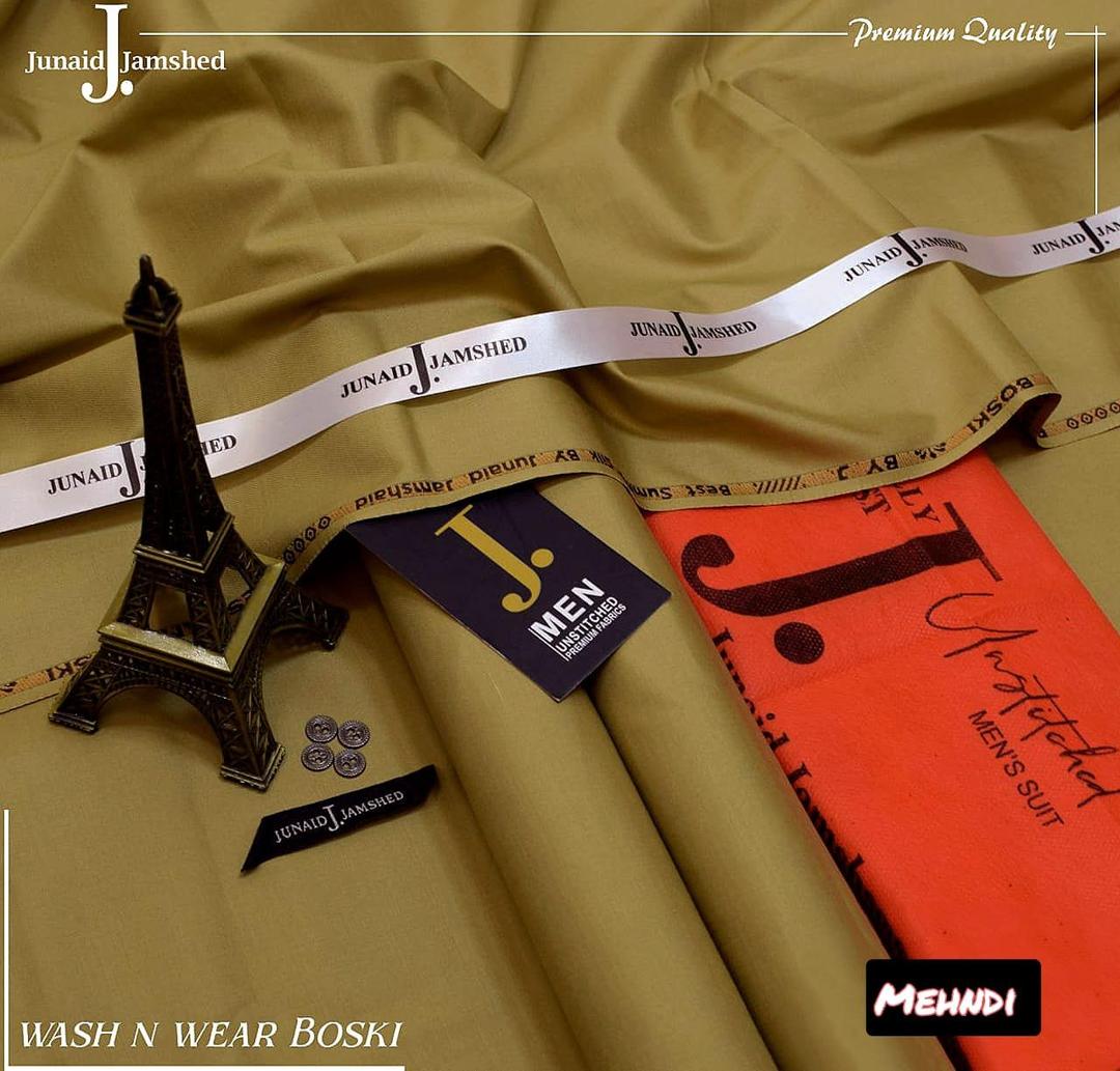 Men’s Unstitched Boski Plain Suit