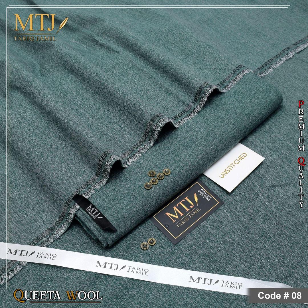 Men’s Unstitched Wool Plain Suit