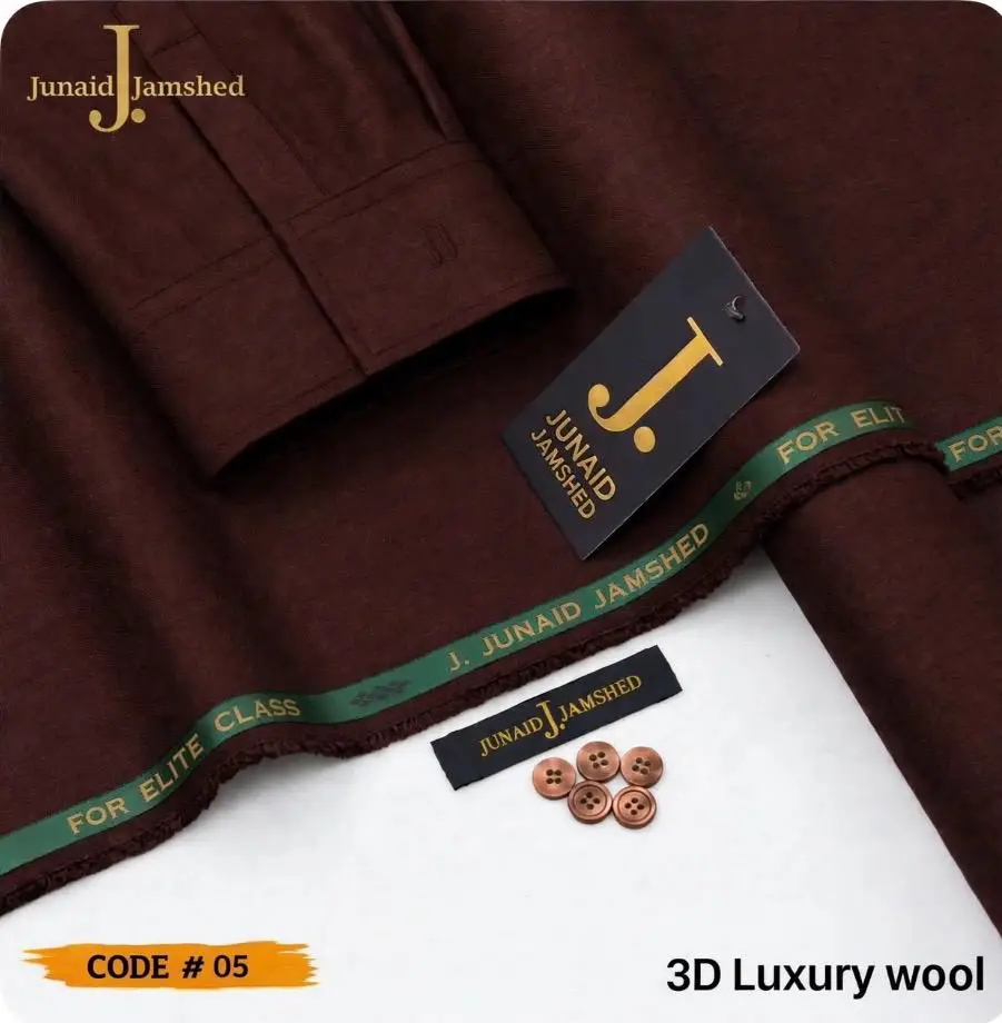 Men’s Unstitched Wool Plain Suit