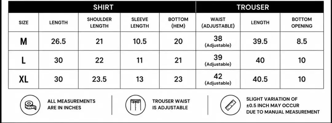 2pc Drop Shoulder Polo & Baggy Trousers Full Tracksuit for Men's