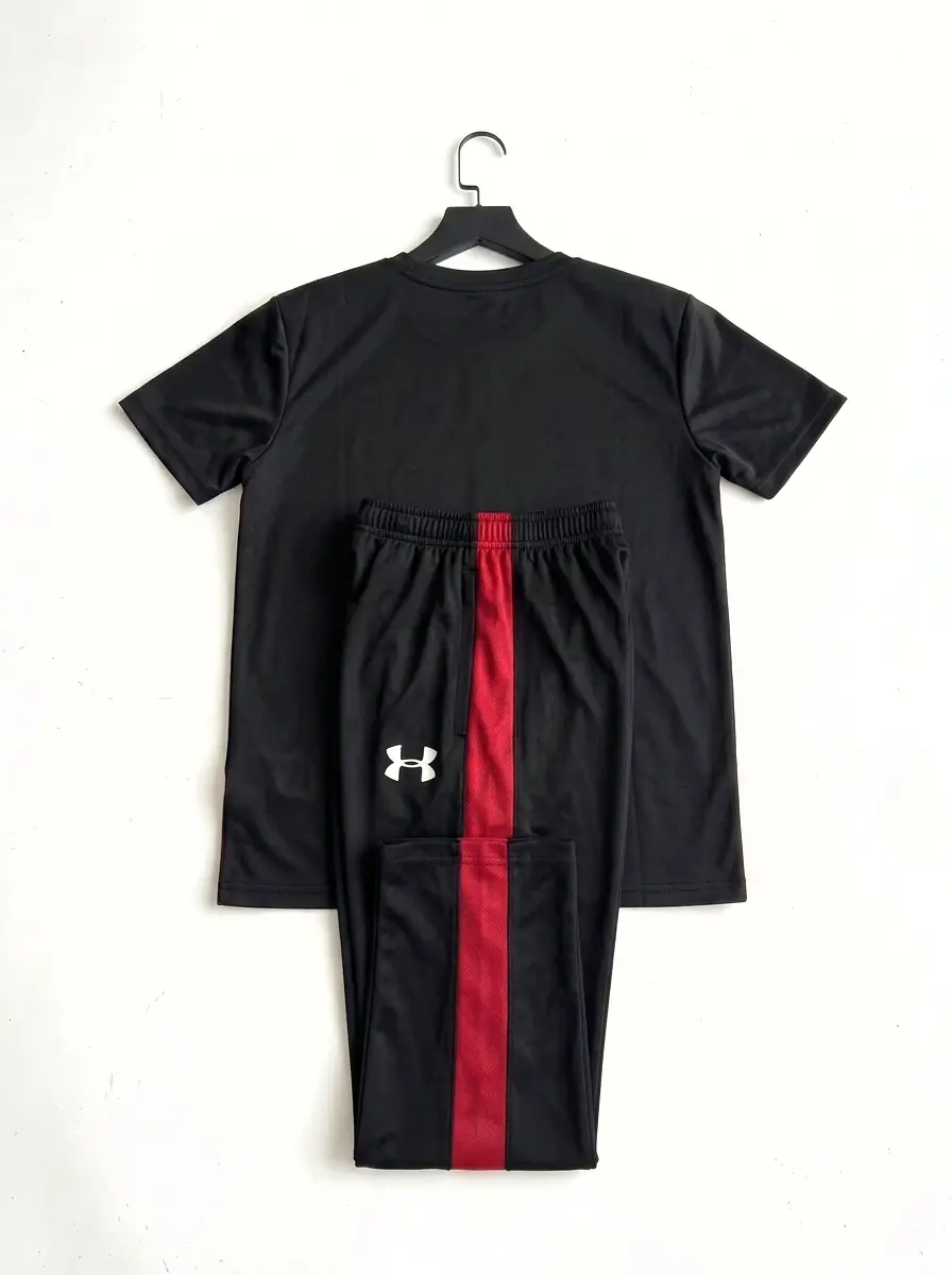 2 Pcs Men's Polyester Printed Track Suit