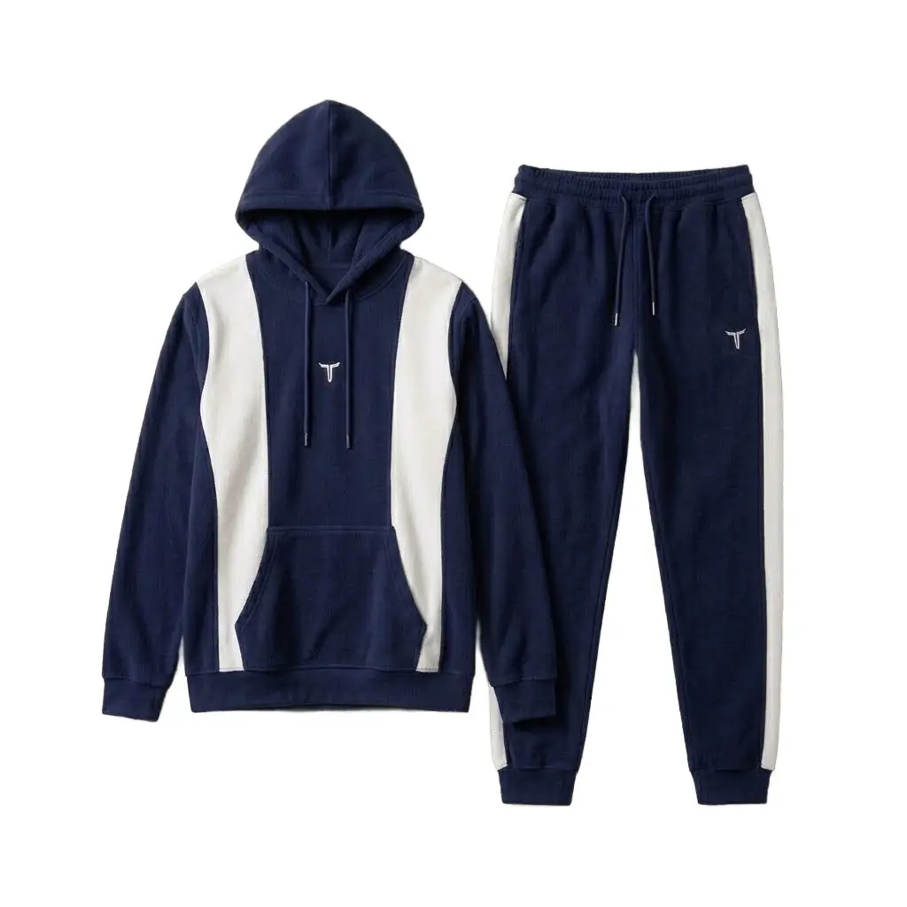 Men's Fleece Tracksuit - Premium Hoodie & Trouser Set