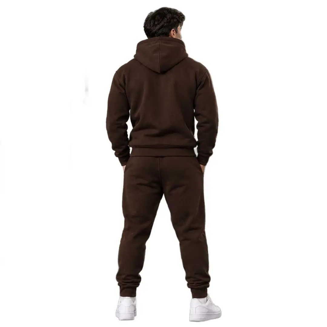 2 Pcs Fleece Printed Track Suit