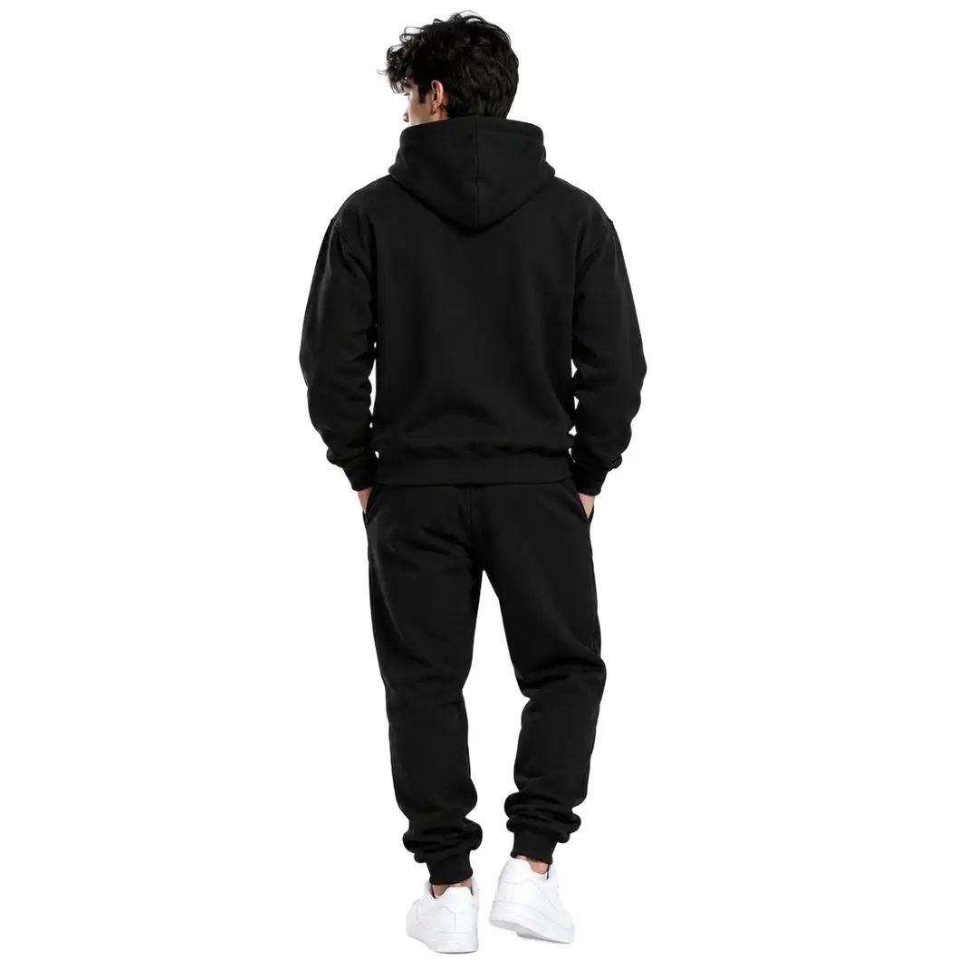 2 Pcs Fleece Printed Track Suit