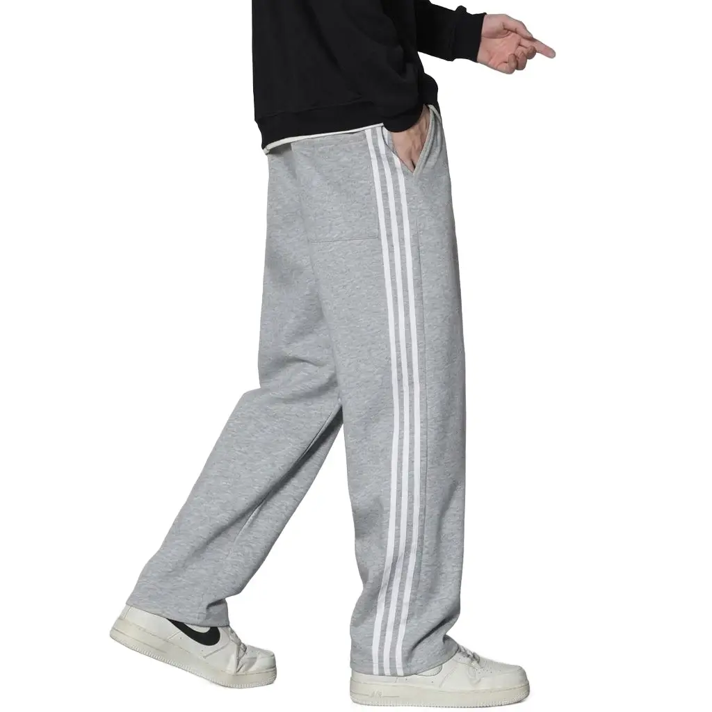 1 Pc Fleece Baggy Plain Trouser For Mens's & Girl's