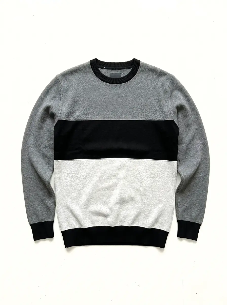 1 Pc Men's Fleece Plain Sweatshirt