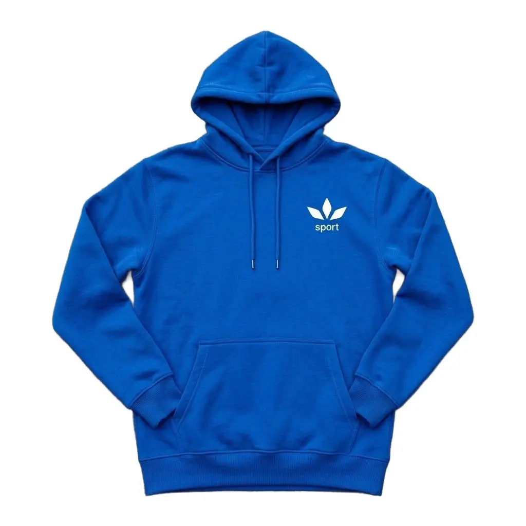 1 Pc Men's Fleece Printed Hoodie