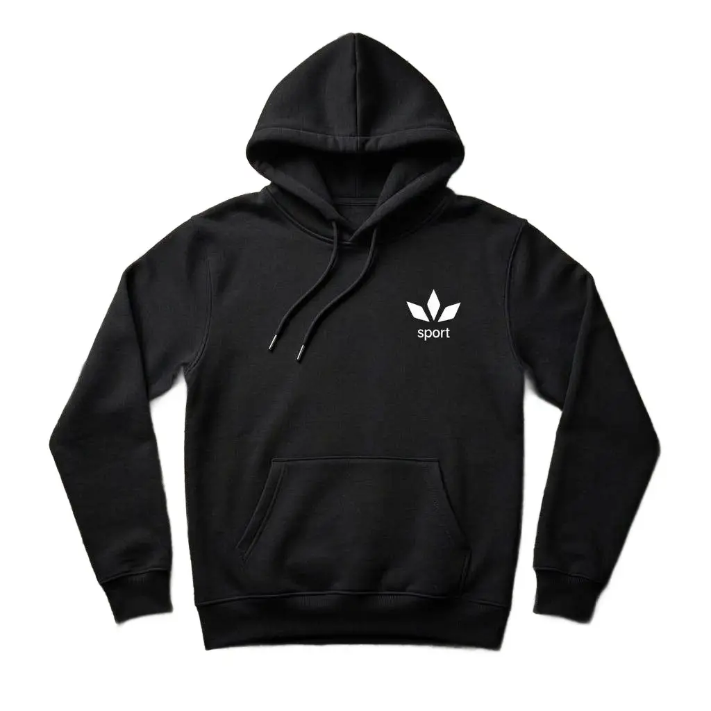 1 Pc Men's Fleece Printed Hoodie