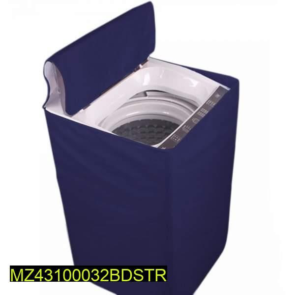 Navy Blue Dust Cover for Washing Machine 23x23x39"
