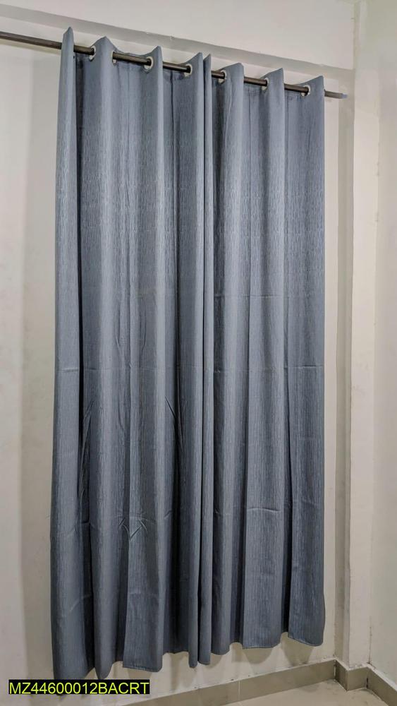 Plain Jumbo Self Shaded Curtains