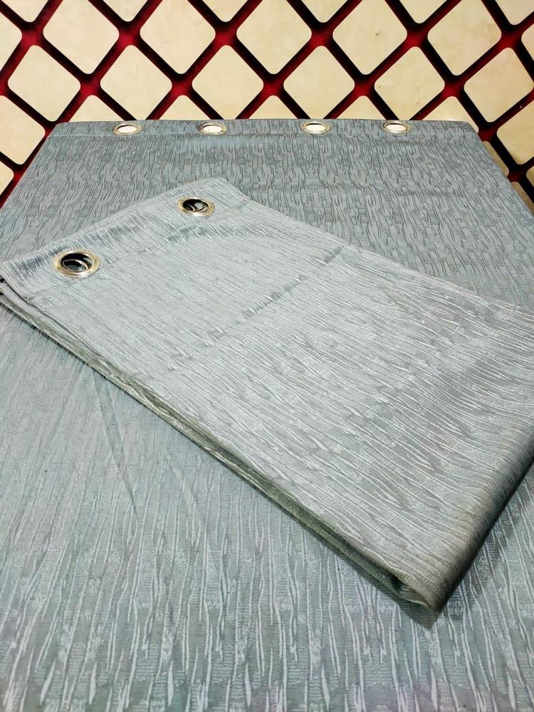 Plain Jumbo Self Shaded Curtains